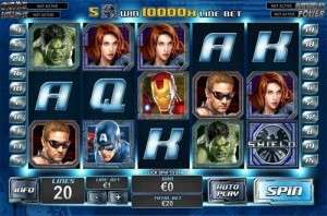 игровой автомат The Avengers